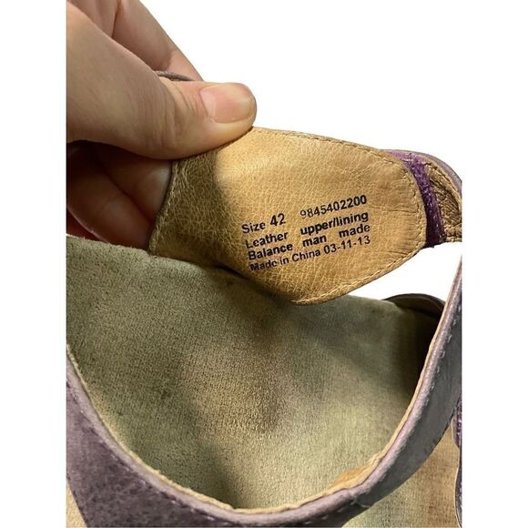 Dansko Purple Double Strap Sandals - Picture 7 of 13